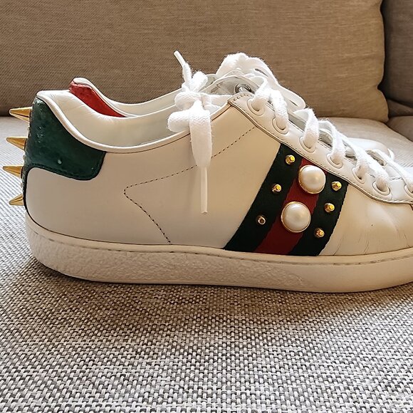 Gucci Ace Spike Sneakers - Picture 1 of 5
